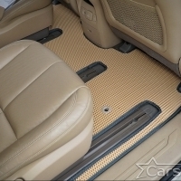Автомобильные коврики EVA на Kia Carnival III (9мест) 2+2+3 без трансформеров (2014-2021)