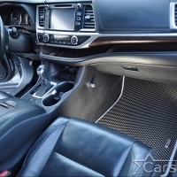 Автомобильные коврики EVA на Toyota Highlander III (2013-2019)