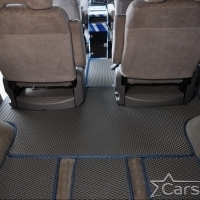 Коврики текстильные на Mitsubishi Delica IV Long пр.руль (1994-2007) 