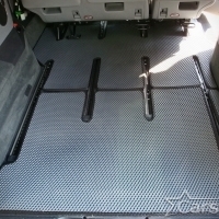 Коврики текстильные на Mercedez-Benz Vito II W639 без столика (2003-2014)