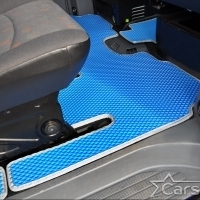 Коврики текстильные на Mercedez-Benz Vito II W639 без столика (2003-2014)