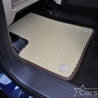 Коврики текстильные на Mercedes-Benz GLS-klasse I X166 3 ряда (2015-2019)