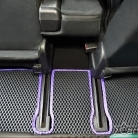 Коврики текстильные на Mazda 5 I 3 ряда (2005-2010)