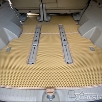 Коврики текстильные на Mitsubishi Delica D5 8мест пр.руль (2007->)