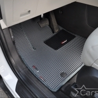 Коврики текстильные на Kia Carnival IV (9мест) Корея (2020->) 