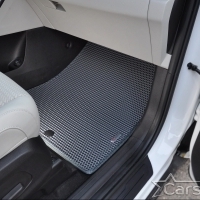 Коврики текстильные на Kia Carnival IV (9мест) Корея (2020->) 