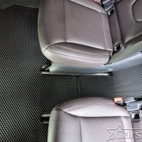 Коврики текстильные на Mercedez-Benz V-klasse II W447 (2 ряд - 2 места с проходом) (2014->)