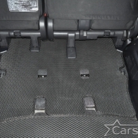 Двухслойные коврики EVA на Toyota Noah-Voxy II пр.руль (2007-2015) 2 ряд - без прохода