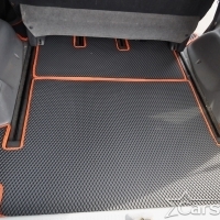 Двухслойные коврики EVA на Toyota Estima II пр.руль (2000-2006)