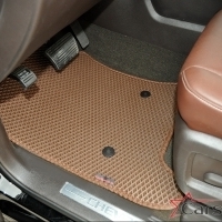 Двухслойные коврики EVA на Chevrolet Tahoe IV 3 ряда (2014->)