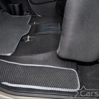 Двухслойные коврики EVA на Lada Largus I 3 ряда (2012-2021)