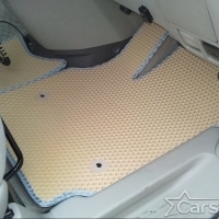 Двухслойные коврики EVA на Toyota Noah-Voxy II пр.руль (2007-2015) Без салазок