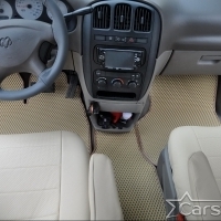 Двухслойные коврики EVA на Dodge Caravan IV Grand (2001-2007)