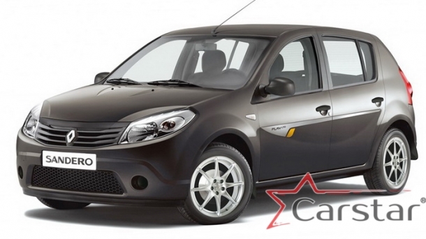 Текстильные коврики для Renault Sandero I (2008-2014)