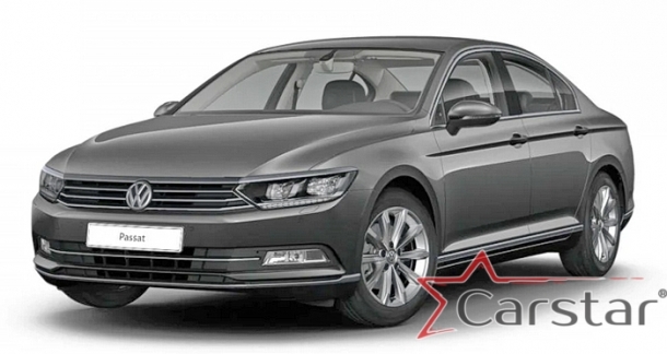 Двухслойные коврики EVA для Volkswagen Passat B8 (2015->)