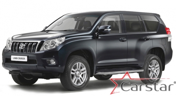 Текстильные коврики для Toyota Land Cruiser Prado 150 (2009-2013)