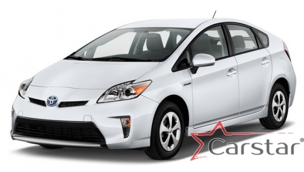 Текстильные коврики для Toyota Prius III (2009-2015) 
