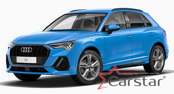 Двухслойные коврики EVA для Audi Q3 II (2018->)