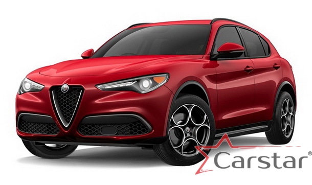 Двухслойные коврики EVA для Alfa Romeo Stelvio I (2016->)