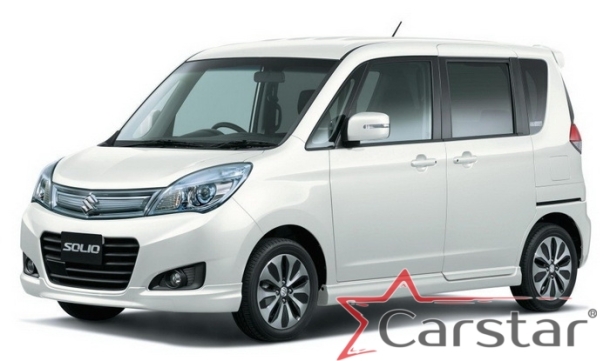 Текстильные коврики для Suzuki Solio II пр.руль (2011-2015)