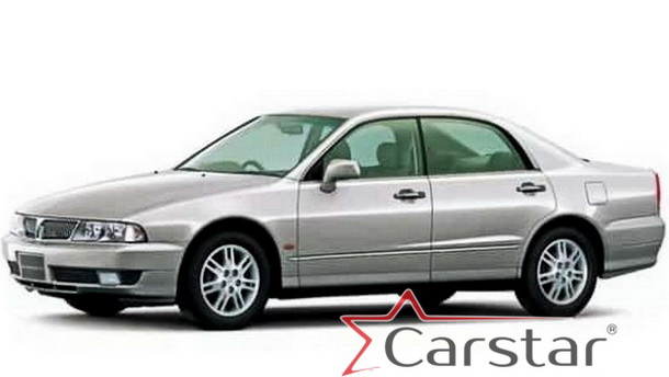 Двухслойные коврики EVA для Mitsubishi Diamante II пр.руль (1995-2005) 