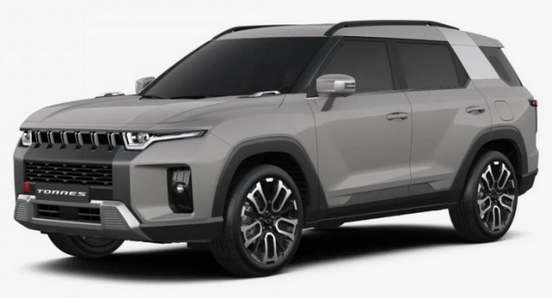 Автомобильные коврики EVA для KGM Torres (2023->)