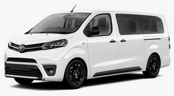 Текстильные коврики для Toyota ProAce II 8 мест Long (2016-2024)