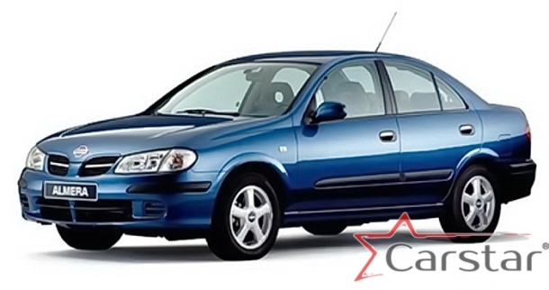 Автомобильные коврики EVA 3D для Nissan Almera II (2000-2006)