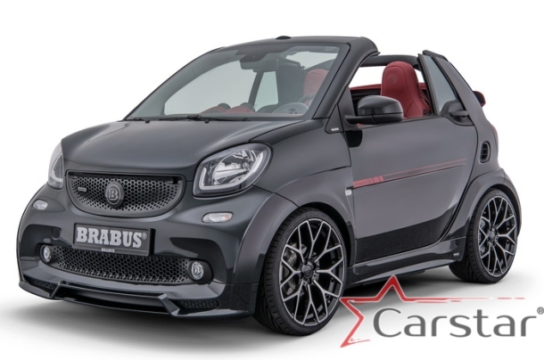 Автомобильные коврики EVA 3D для SMART Fortwo III C453 (2014->)