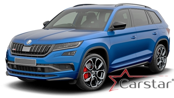 Автомобильные коврики EVA 3D для Skoda Kodiaq I (2016->)