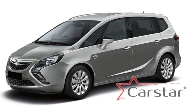 Автомобильные коврики EVA 3D для Opel Zafira С (2011->)