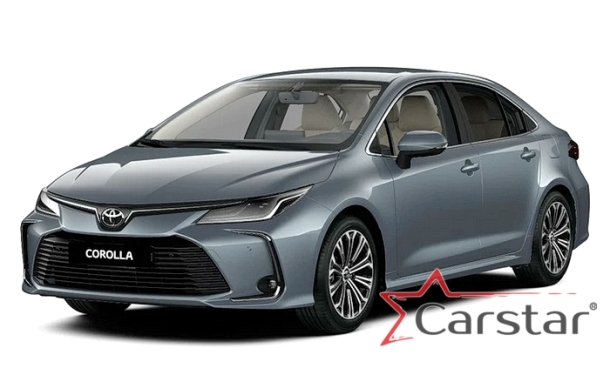 Автомобильные коврики EVA 3D для Toyota Corolla E210 XII (2018->) 