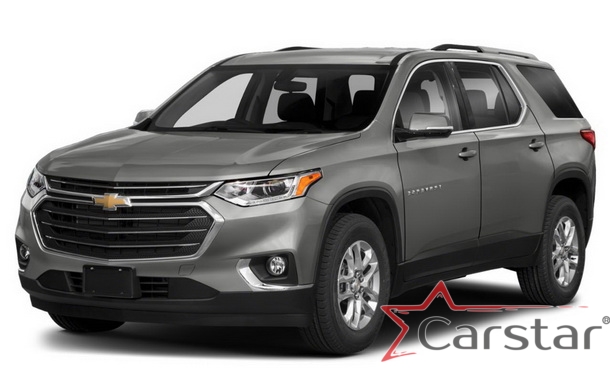 Автомобильные коврики EVA 3D для Chevrolet Traverse II (2017-2021) 