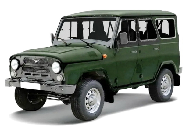 Автомобильные коврики EVA 3D для УАЗ 3151 (469) (1985-2013)